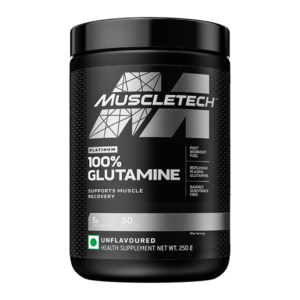 MuscleTech Platinum 100% Glutamine, 250 g (0.55 lb)