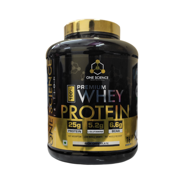 One Science 100% Premium Whey Protein, 2.27 kg (5 lb), Free T-Shirt ...