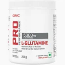 GNC Pro Performance L-Glutamine 5000mg, 250 g (0.55 lb) FREE GNC SHAKER